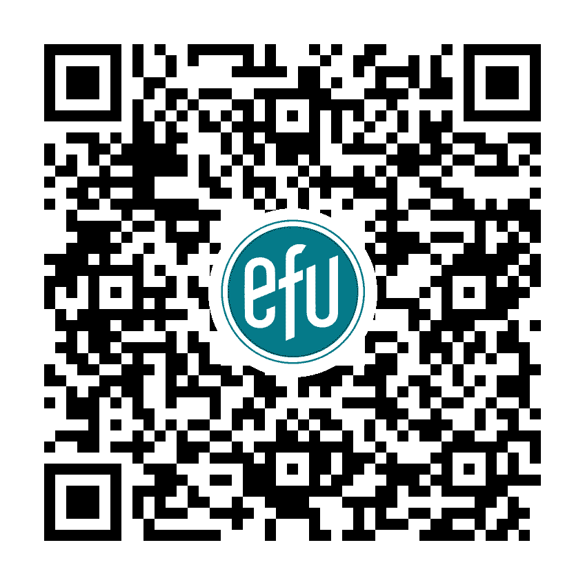 Scan to download the EFU app